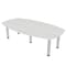 Skutchi Designs 45 in W, 84 in L, 29 in H, Engineered Wood Top, White HAR-ABOT-46X84-PT-WC - alternate 1